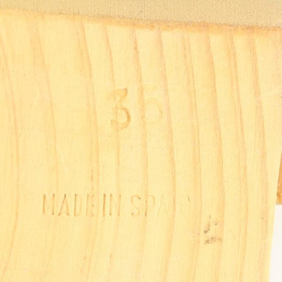 Hermès Women's Size 35 Evelyne Leather Clog Sandal Slides 51h628s - Picture 5 of 12